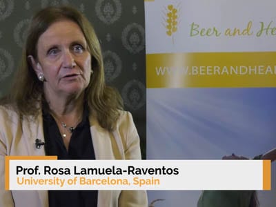 Interview of Dr. Rosa Lamuela-Raventos at the 9th Beer and Health Symposium